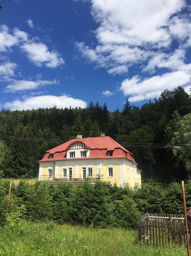 Horska Chata Pod Lanovkou Jáchymov Exteriör bild