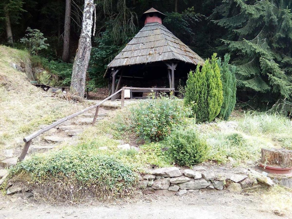 Horska Chata Pod Lanovkou Jáchymov Exteriör bild