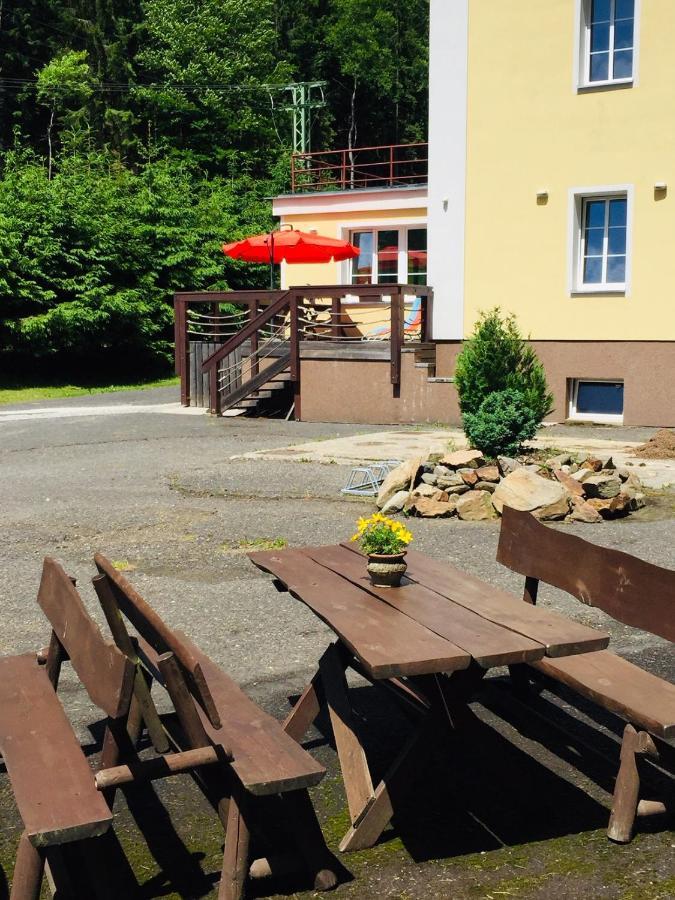 Horska Chata Pod Lanovkou Jáchymov Exteriör bild